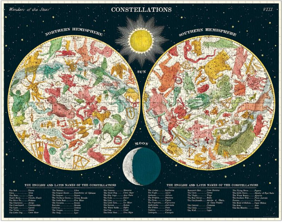 Constellations 1000pc Vintage Puzzle