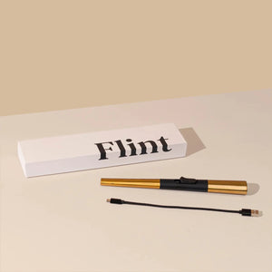 Flint Rechargeable Lighter - Gold