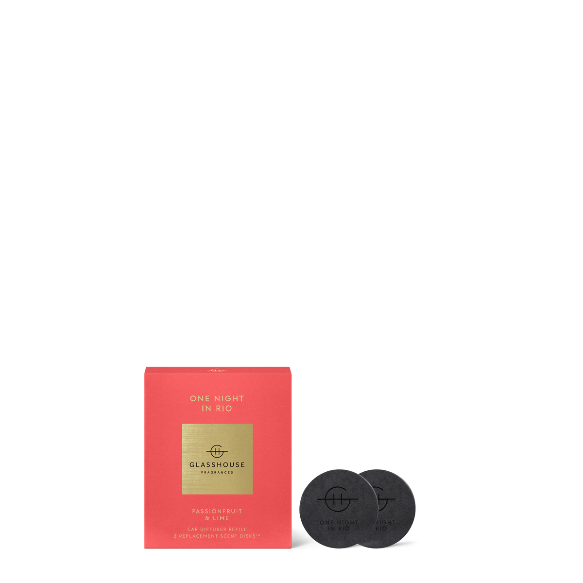 Glasshouse Car Diffuser Replacement Discs