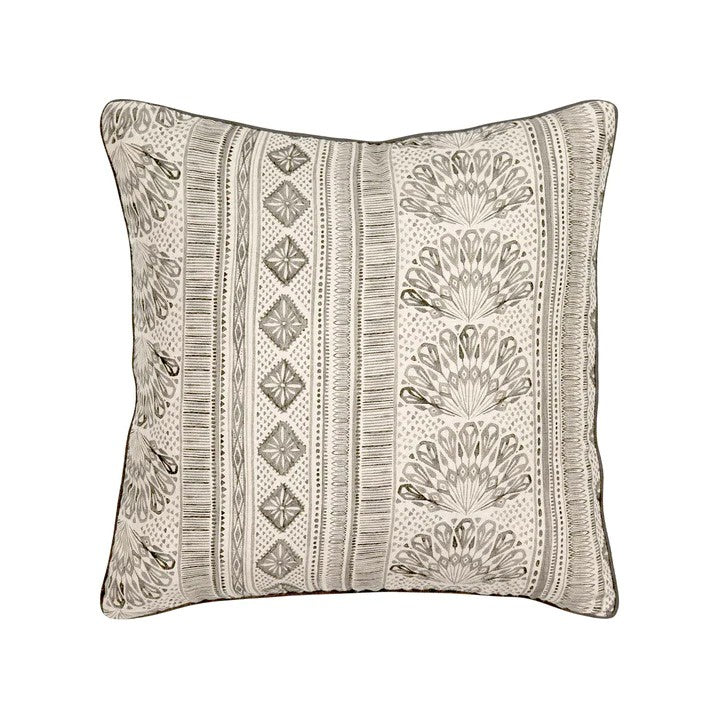 Madras Link Aisha Charcoal Cushion