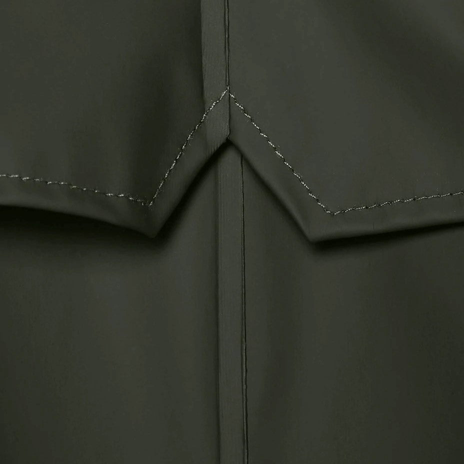 Rains Long Jacket - Green