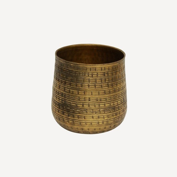 French Country Collections Farida Hammered Planter