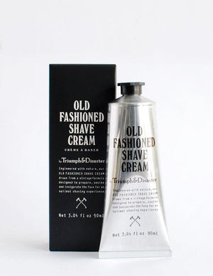 Old Fashioned Shave Cream Tube Triumph and Disaster