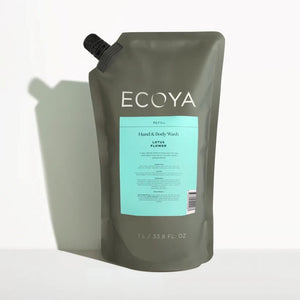 Ecoya Hand & Body Wash Refill Lotus Flower