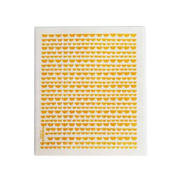 Yellow Moon Dish Cloth