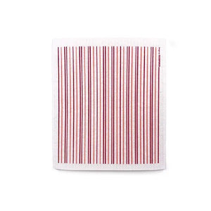 Red Vertical Dish Cloth