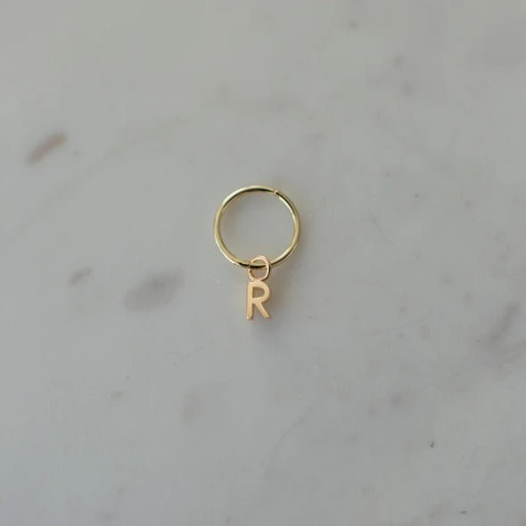 Gold Little Letter Sleeper (Single)