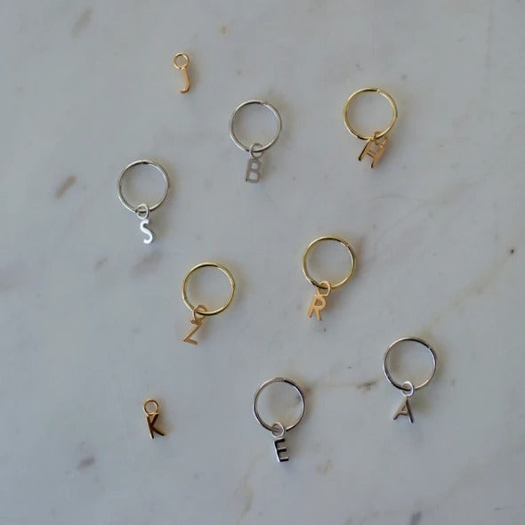 Silver Little Letter Sleeper (Single)