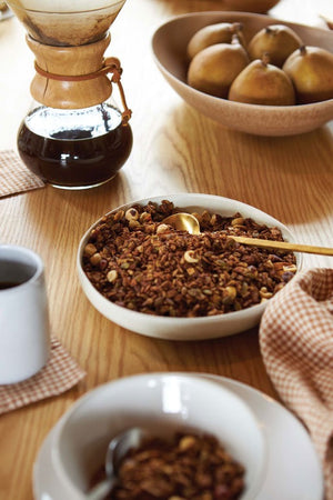 Citta Brass Forge Serving Spoon