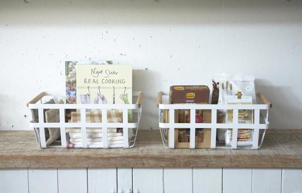 Yamazaki Double Handle Storage Basket